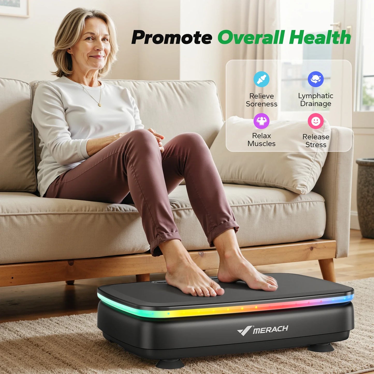 Vibration Lymphatic Workout Plate